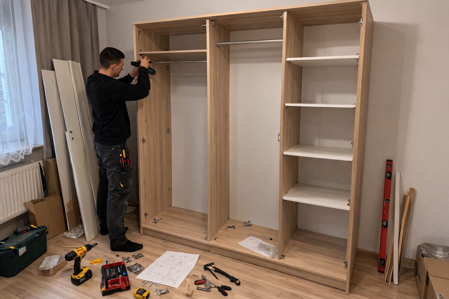 Möbelmontage vor Ort